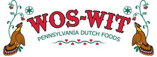 WOS-WIT PENNSYLVANIA DUTCH FOODS logo