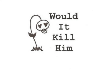 WOULD IT KILL HIM logo