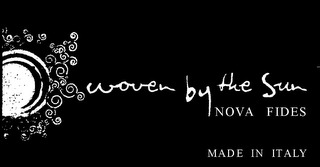 WOVEN BY THE SUN NOVA FIDES logo