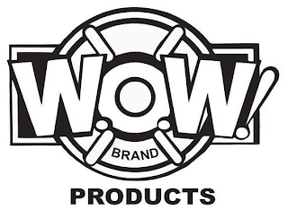 W.O.W! BRAND PRODUCTS logo