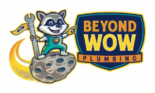 WOW BW BEYOND WOW PLUMBING logo