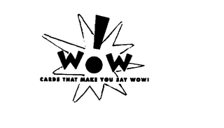 WOW CARDS THAT MAKE YOU SAY WOW! logo