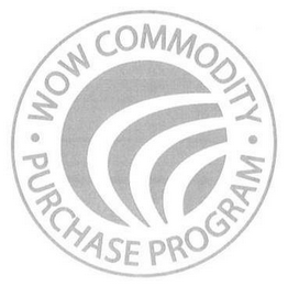 WOW COMMODITY PURCHASE PROGRAM logo