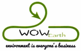 WOW EARTH ENVIRONMENT IS EVERYONE'S BUSINESS logo