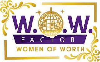 W.O.W FACTOR WOMEN OF WORTH logo