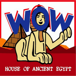 WOW HOUSE OF ANCIENT EGYPT logo