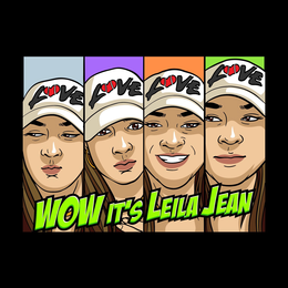 WOW IT'S LEILA JEAN LOVE logo