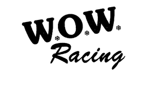 WOW RACING logo