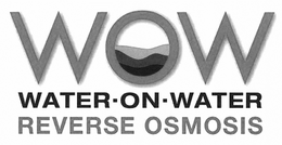 WOW WATER-ON-WATER REVERSE OSMOSIS logo