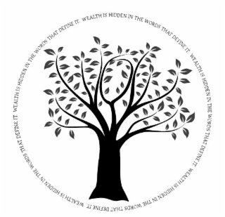 WOW WEALTH IS HIDDEN IN THE WORDS THAT DEFINE IT. WEALTH IS HIDDEN IN THE WORDS THAT DEFINE IT. WEALTH IS HIDDEN IN THE WORDS THAT DEFINE IT.  WEALTH IS HIDDEN IN THE WORDS THAT DEFINE IT.   WEALTH IS HIDDEN IN THE WORDS THAT DEFINE IT. logo