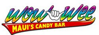 WOW WEE MAUI'S CANDY BAR logo