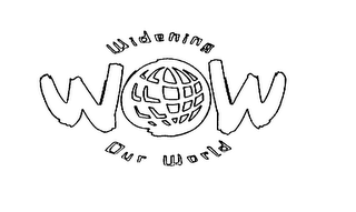 WOW WIDENING OUR WORLD logo