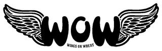 WOW WINGS ON WHEAT logo
