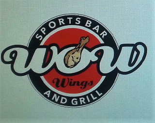 WOW WINGS SPORTS BAR AND GRILL logo