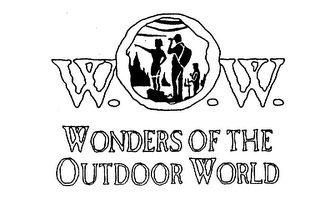 W.O.W. WONDERS OF THE OUTDOOR WORLD logo