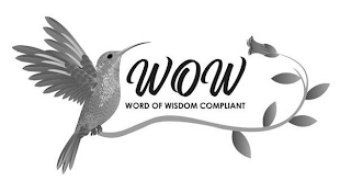 WOW WORD OF WISDOM COMPLIANT logo