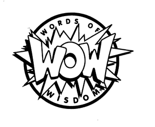 WOW WORDS OF WISDOM logo