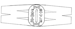 WOW WOW FASHION WITH STYLE logo