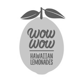 WOW WOW HAWAIIAN LEMONADES logo