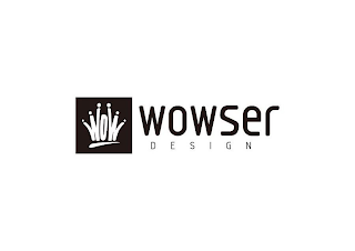 WOW WOWSER DESIGN logo