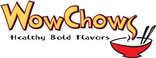WOWCHOWS HEALTHY BOLD FLAVORS logo