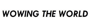 WOWING THE WORLD logo