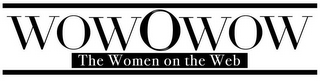 WOWOWOW THE WOMEN ON THE WEB logo