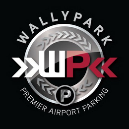 WP WALLYPARK PREMIER AIRPORT PARKING P logo