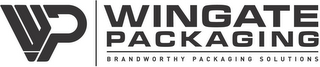 WP WINGATE PACKAGING BRANDWORTHY PACKAGINGSOLUTIONS logo