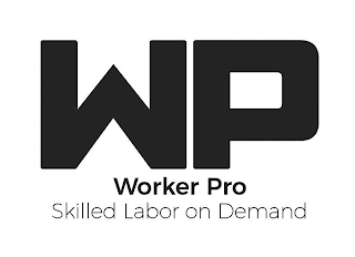 WP WORKER PRO SKILLED LABOR ON DEMAND logo