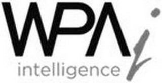 WPAI INTELLIGENCE logo