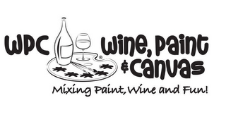 WPC WINE, PAINT & CANVAS MIXING PAINT, WINE AND FUN! logo
