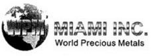 WPM MIAMI INC. WORLD PRECIOUS METALS logo