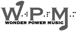 WPM WONDER POWER MUSIC logo