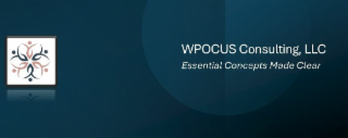WPOCUS CONSULTING, LLC ESSENTIAL CONCEPTS MADE CLEAR logo