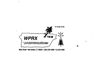 WPRX 1120 AM LAPUERTORRIQUENISIMA logo