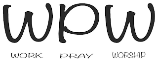 WPW WORK PRAY WORSHIP logo