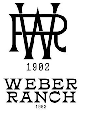 WR 1902 WEBER RANCH 1902 logo