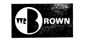 WR BROWN logo