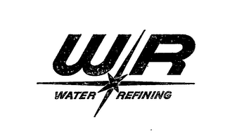 WR WATER REFINING logo