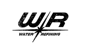 WR WATER REFINING logo