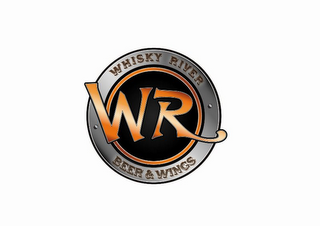 WR WHISKY RIVER BEER & WINGS logo