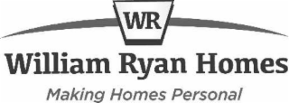 WR WILLIAM RYAN HOMES MAKING HOMES PERSONAL logo