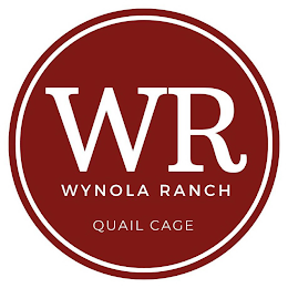 WR WYNOLA RANCH QUAIL CAGE logo