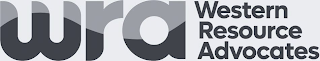 WRA WESTERN RESOURCE ADVOCATES logo