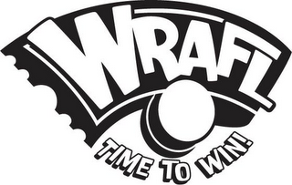 WRAFL TIME TO WIN logo