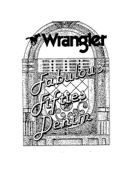WRANGLER FABULOUS FIFTIES DENIM logo