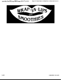 WRAP YA LIPS ON SMOOTHIES logo