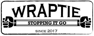 WRAPTIE STOPPING IT GO SINCE 2017 logo