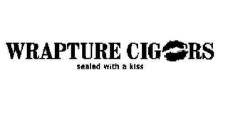 WRAPTURE CIGARS...SEALED WITH A KISS logo